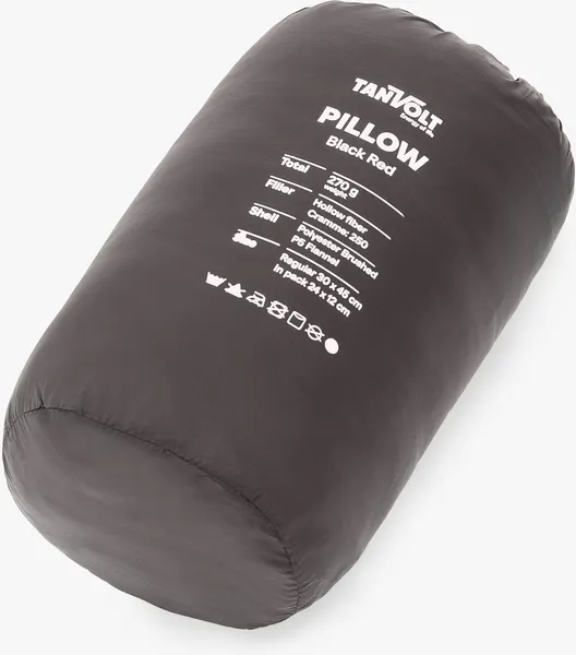 Изображение товара Подушка туристическая TANVOLT Pillow+BlackRed