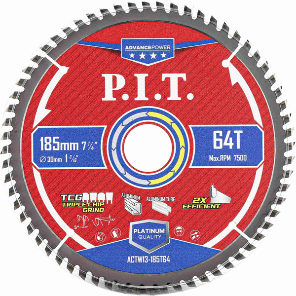 Изображение товара Пильный диск P.I.T ACTW13-185T64