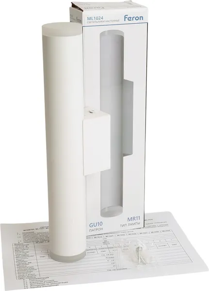 Изображение товара Бра Feron ML1024 / 51392 (белый)