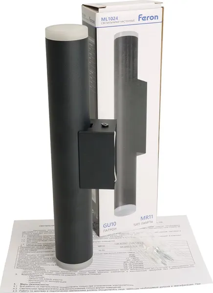 Изображение товара Бра Feron ML1024 / 51393 (черный)
