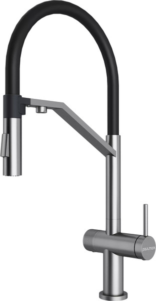 Изображение товара Смеситель Paulmark Zender Ze213155-BS (брашированная сталь)