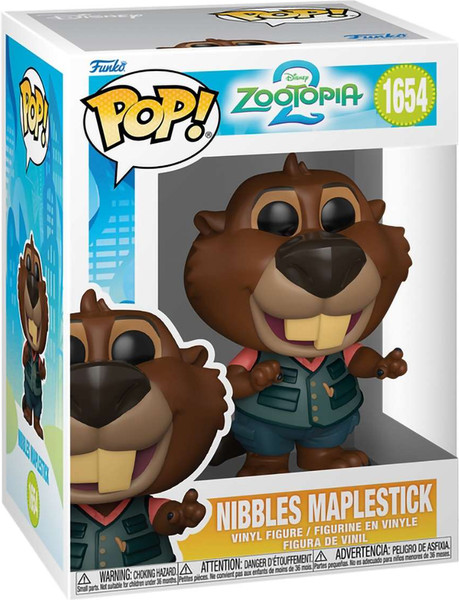 Фигурка коллекционная Funko POP! Disney. Zootopia 2. Nibbles Maplestick / Fun86636 — фото 6