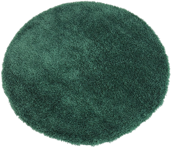 Изображение товара Коврик LAXMI Fluffy 01 круг (1.2x1.2, Dark Green)