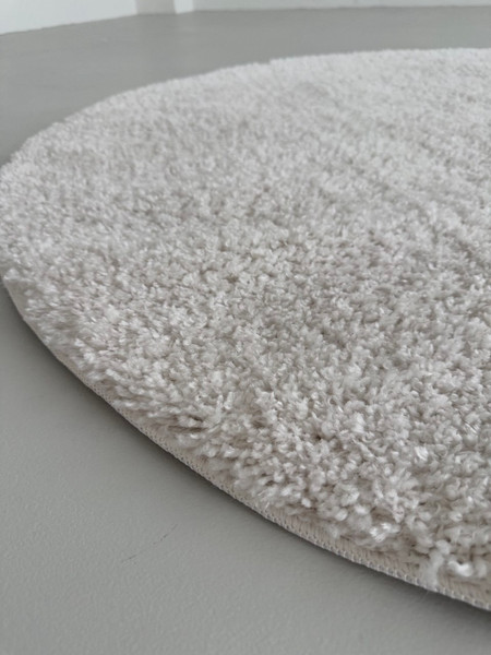 Изображение товара Ковер LAXMI Fluffy 01 круг (2x2, White)