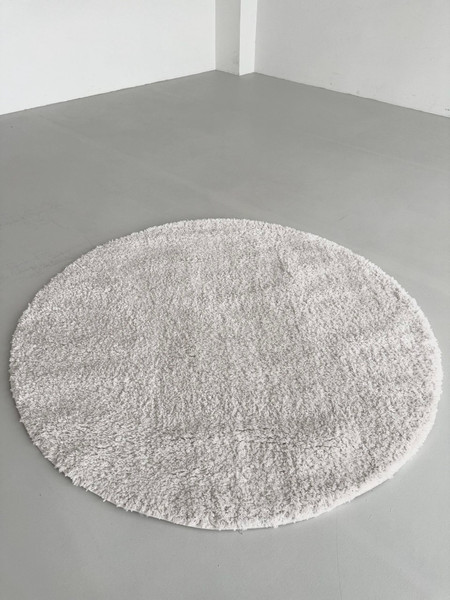Изображение товара Ковер LAXMI Fluffy 01 круг (2x2, White)