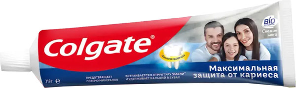 Зубная паста Colgate Максимальная защита от кариеса. Свежая мята (150мл) — фото 5
