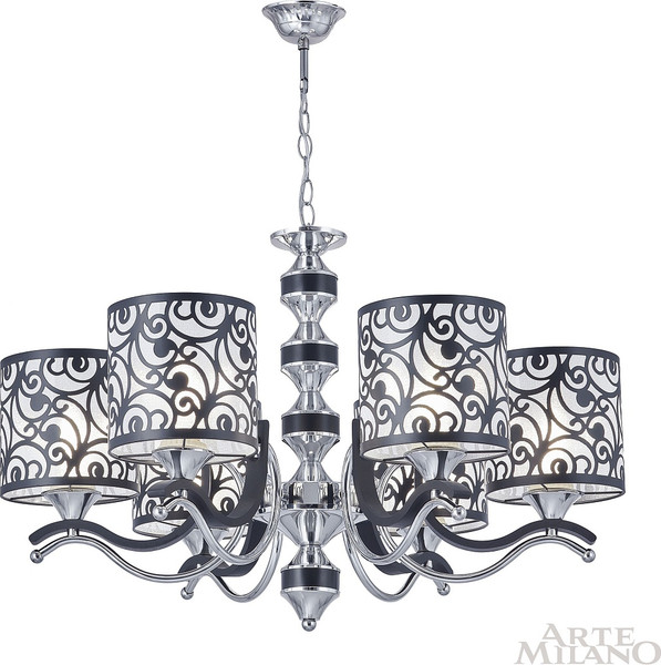 Изображение товара Люстра Arte Milano Florentia-4957 / 304957/6 Bk/Ni