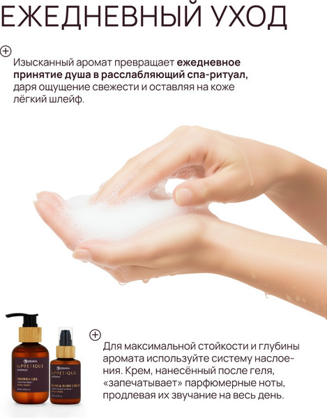 Изображение товара Гель для душа laPOETIQUE аромат Lost cherry / 10938298 (120мл)