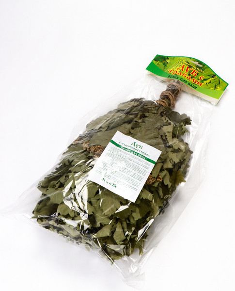 Изображение товара Банный веник Sima-Land дубовый с тысячелистником / 4584051