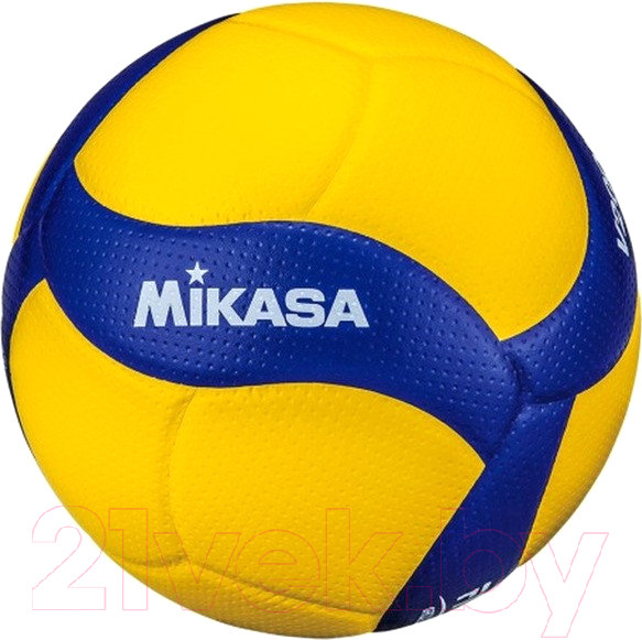 Изображение товара Мяч волейбольный Mikasa V200W (размер 5, желтый/синий)