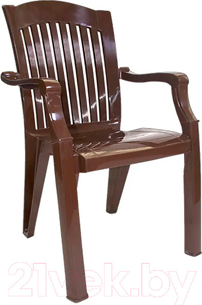 Изображение товара Стул пластиковый Стандарт Пластик Групп Премиум-1 (шоколад)