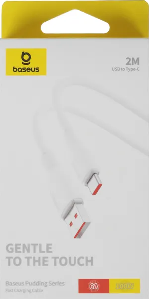 Изображение товара Кабель Baseus CB000054 / P10355703221-B2 (2м, белый)