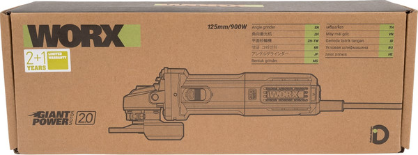 Изображение товара Профессиональная угловая шлифмашина Worx WU926