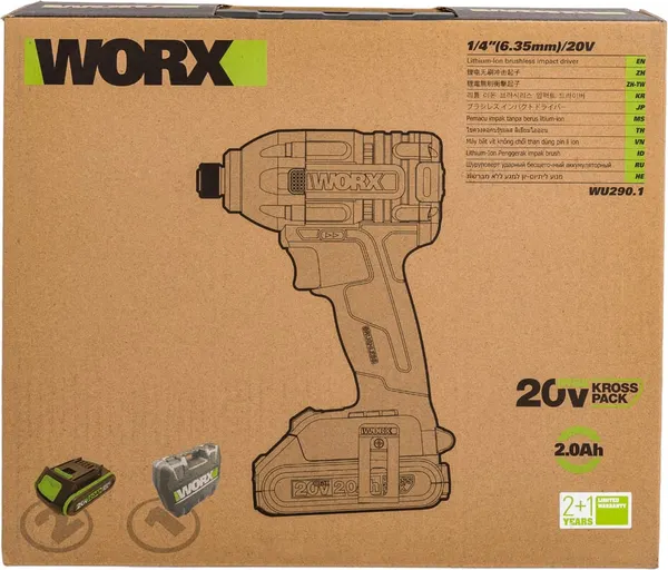 Изображение товара Винтоверт Worx WU290.1