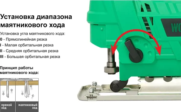 Изображение товара Электролобзик WORTEN КА-90000339