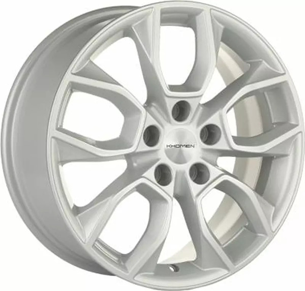 Изображение товара Литой диск Khomen KHW1713 Santa Fe 17x7" 5x114.3мм DIA 67.1мм ET 47мм (F-Silver)