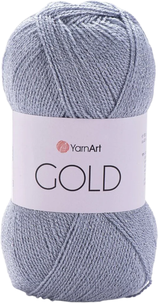 Изображение товара Пряжа для вязания Yarnart Голд 92% акрил / 14500 (400м, серый)