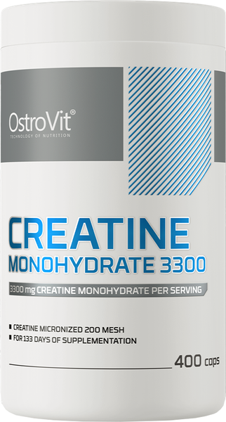 Изображение товара Креатин OstroVit Monohydrate 3300мг (400 капсул)