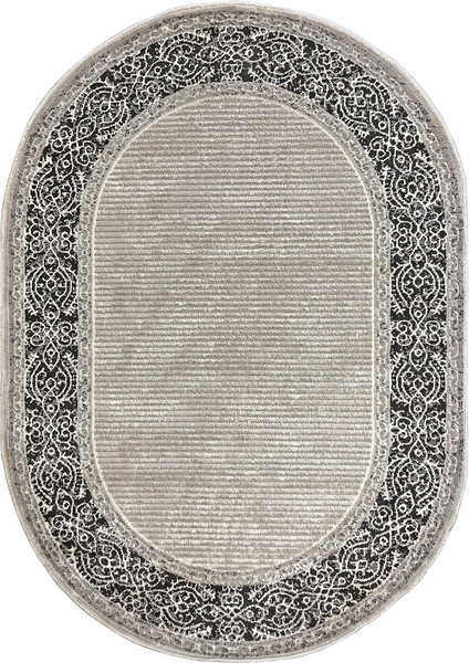 Изображение товара Ковер Bossan Saphir D562C-KREM-GRI-OVAL (1.6x2.3)