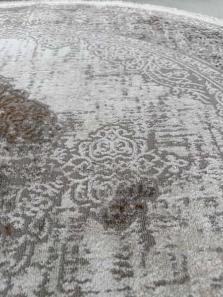 Изображение товара Коврик LAXMI Proxima 4902 овал (0.8x1.5, Grey/Ivory)