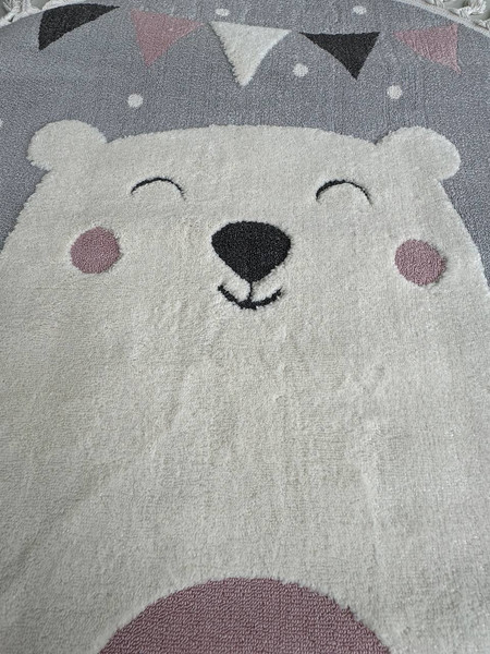 Изображение товара Коврик LAXMI Quincey 1098 круг (1x1, Cream/Grey)