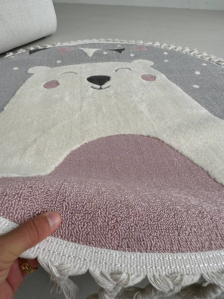 Изображение товара Коврик LAXMI Quincey 1098 круг (1x1, Cream/Grey)