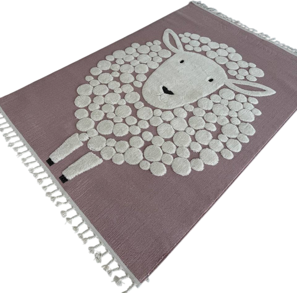 Изображение товара Коврик LAXMI Quincey 1094 прямоугольник (1.2x1.8, Cream/Pink)