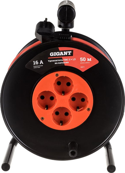 Изображение товара Удлинитель на катушке Gigant 80071