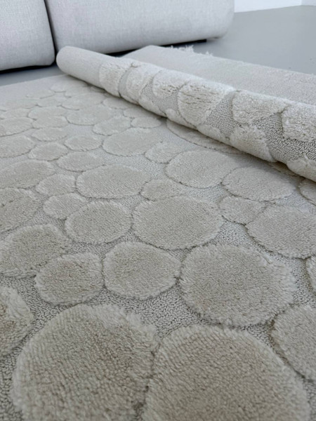 Изображение товара Ковер LAXMI Quincey 1094 прямоугольник (2.5x3.5, Cream/Cream)