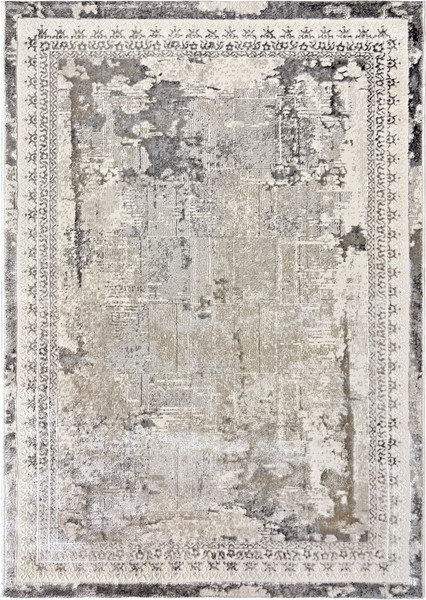 Изображение товара Коврик Behram Vegas T2454RE-CREAM-D.GREY (0.8x1.5)