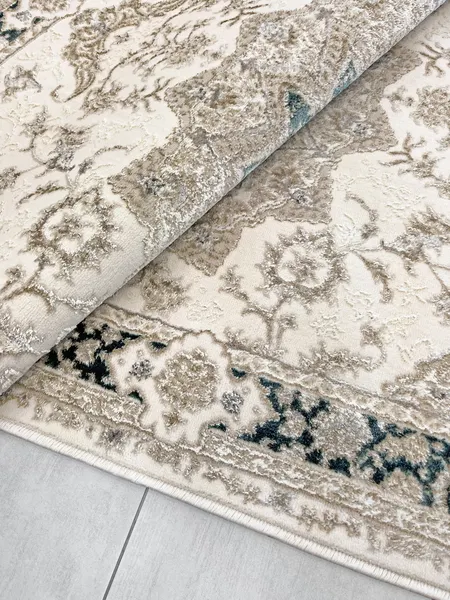 Изображение товара Ковер Behram Vegas T2882RE-CREAM-DBLUE (2х3)