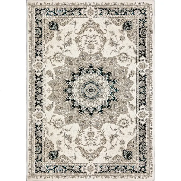 Изображение товара Ковер Behram Vegas T2882RE-CREAM-DBLUE (2х3)