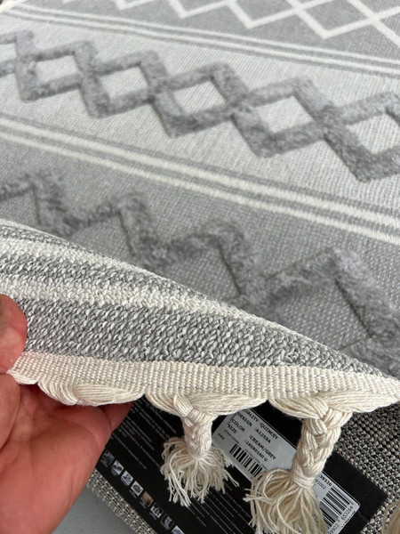 Изображение товара Ковер LAXMI Quincey 1259 круг (2x2, Cream/Grey)