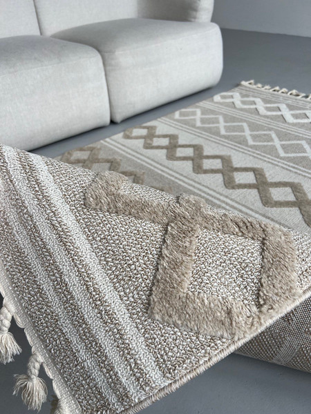 Изображение товара Ковер LAXMI Quincey 1259 прямоугольник (2x3, Cream/Beige)