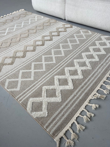 Изображение товара Ковер LAXMI Quincey 1259 прямоугольник (2x3, Cream/Beige)