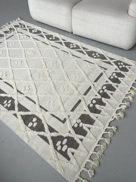 Изображение товара Ковер LAXMI Quincey 0031 прямоугольник (2x3, Brown/Cream)