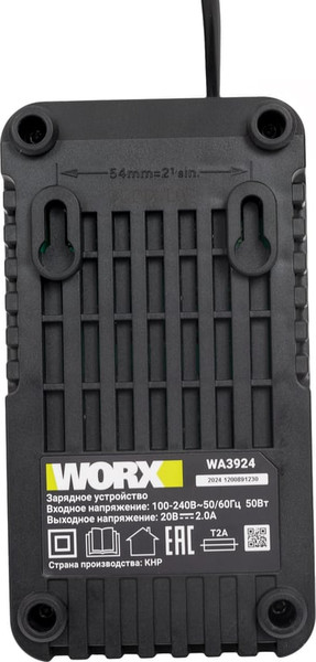 Изображение товара Профессиональная угловая шлифмашина Worx WU809.3