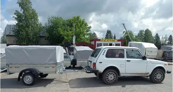 Изображение товара Прицеп для автомобиля ВИКИНГ 1320 Ал-Ко