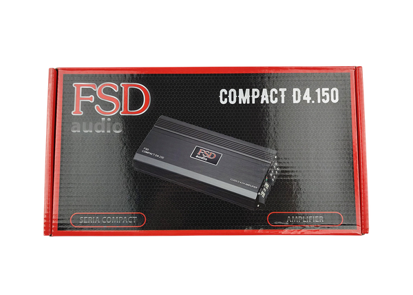 Изображение товара Автомобильный усилитель FSD audio Compact D4.150