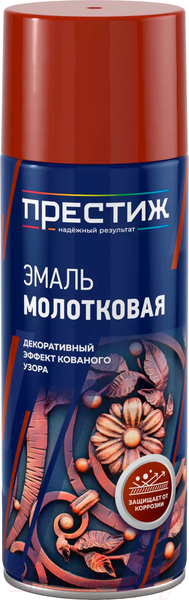 Изображение товара Эмаль ПРЕСТИЖ С молотковым эффектом (400мл, серебристо-голубой)
