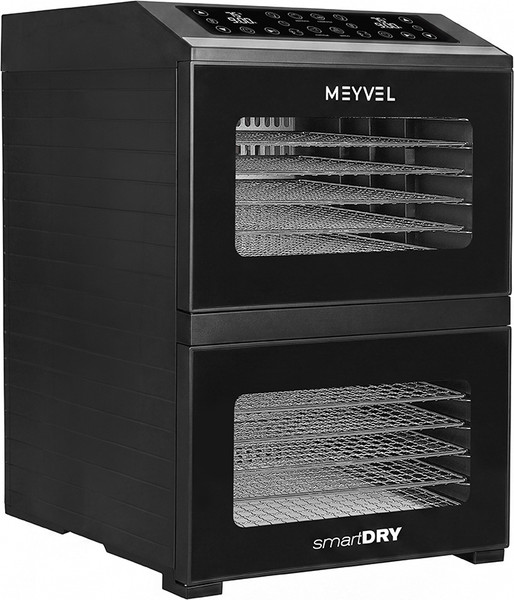 Изображение товара Сушильный шкаф для овощей и фруктов Meyvel MDH15-1P2 (черный)