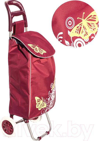 Изображение товара Сумка-тележка MONAMI 1301-Y №1 (красный)