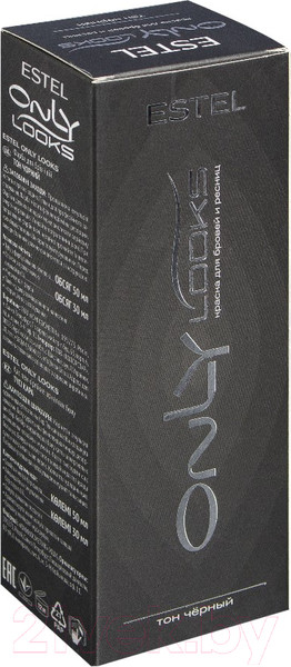 Изображение товара Набор для окрашивания бровей Estel Only Looks (черный)