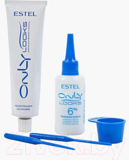 Изображение товара Набор для окрашивания бровей Estel Only Looks коричневый