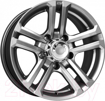 Изображение товара Литой диск K&K Палладика 16x7" 5x139.7мм DIA 98мм ЕТ 30мм Дарк платинум