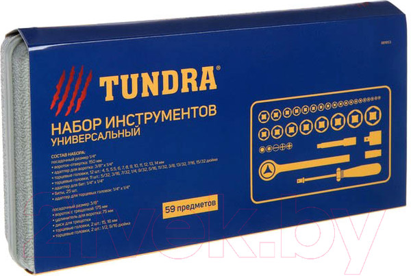 Изображение товара Универсальный набор инструментов Tundra 881853