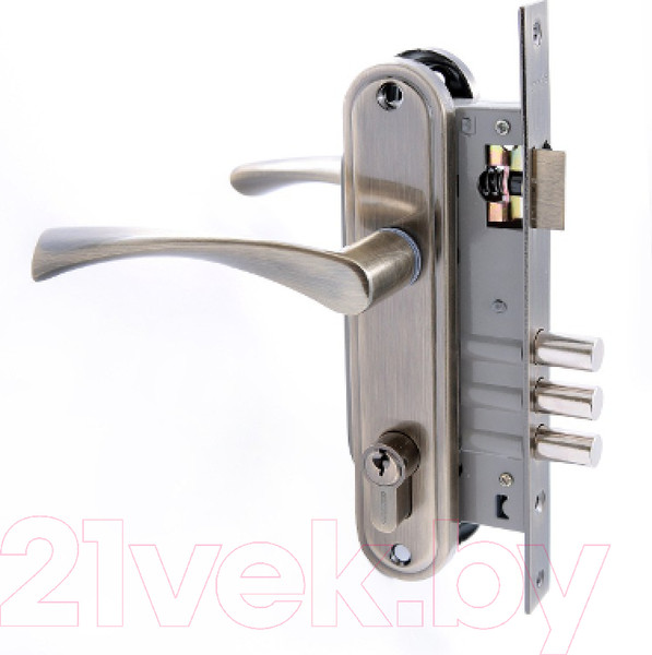 Изображение товара Замок врезной Аллюр 103/3 (бронза)