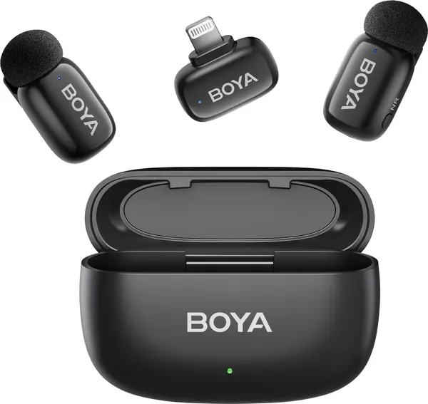 Изображение товара Радиосистема микрофонная BOYA Mini 2-01 (черный)