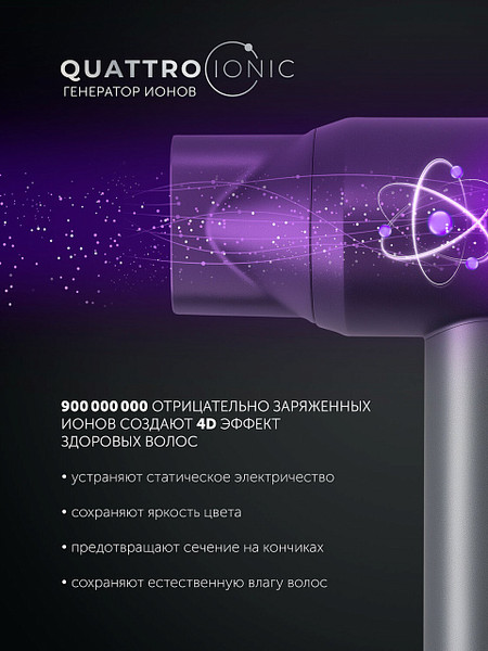Изображение товара Фен Polaris PHD-1110 (графитовый)