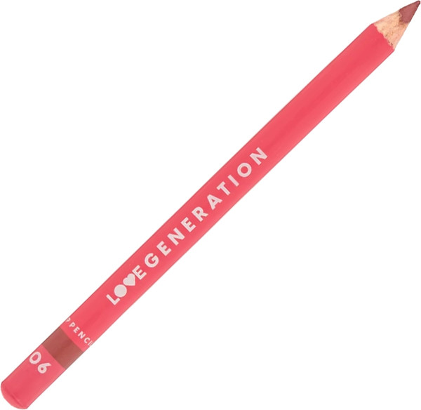 Изображение товара Карандаш для губ Love Generation Lip Pencil тон 06